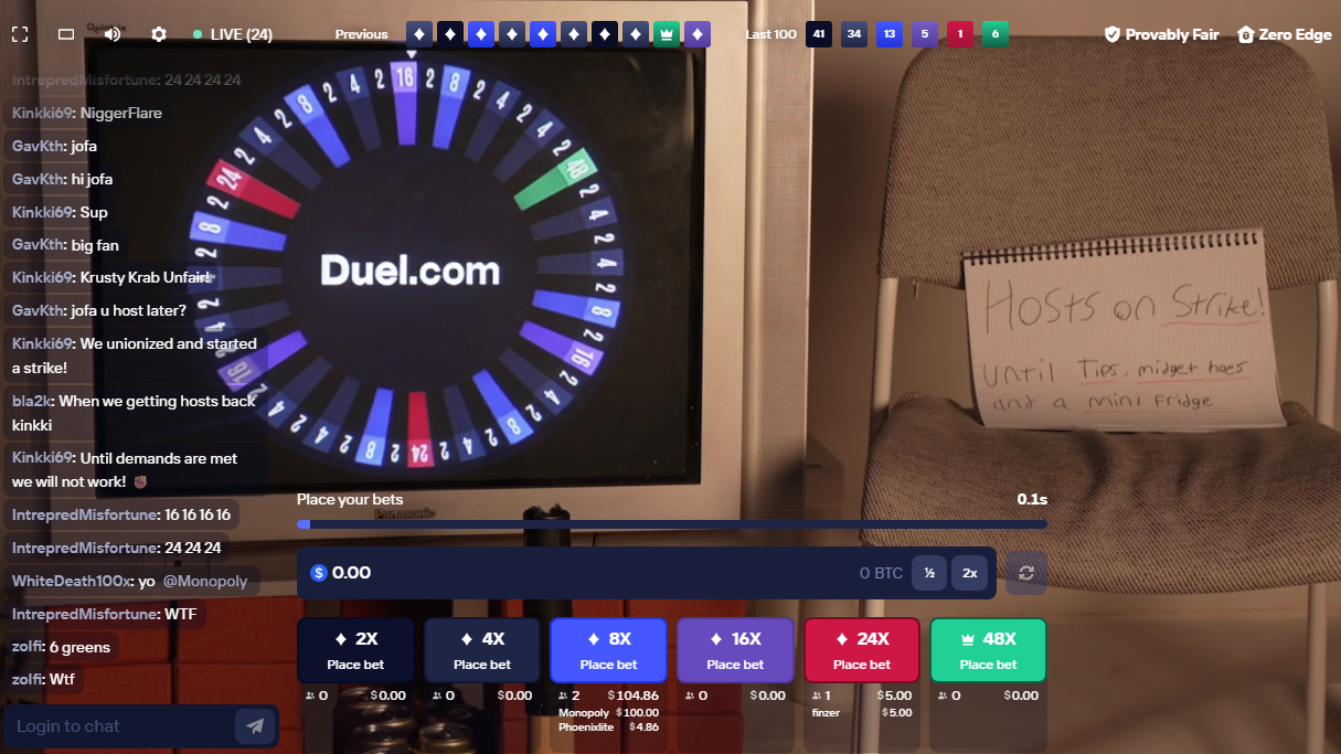 Duel Originals Castle Roulette Gameplay